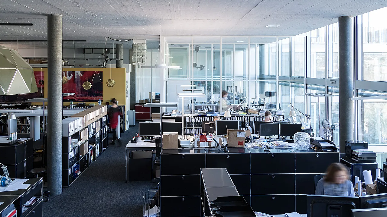 Einblick in die Räumlichkeiten von Reflexion